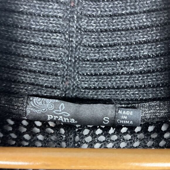 Prana Black Open-Front Cardigan - Picture 4 of 5